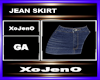 JEAN SKIRT