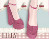 macaron pumps pink