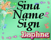 Sina Name Sign