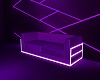 purple glow  couch