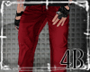 [4B] Red Retro pants