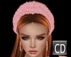 Fur Headband Pink C#D