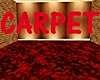 Red Textured Carpeting