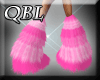 Pink Rave Boots