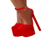 Red hot shoes