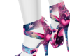Flower Pink Heels
