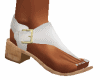 Fashion*white sandals