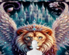 Pretty lion background