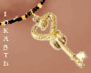 IO-Gold Key Necklace
