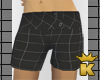{K} Black Shorts