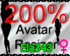 F*Avatar Scaler 200%
