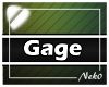 *NK* Gage (Sign)