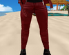 Red Leather Pants V2