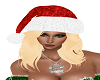 KIT Santa Hair & hat bl
