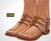 ! Camel Sandals