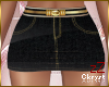 cK Mini Skirt Jeans Blck