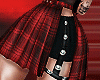 β. Plaid Pleat Skirt