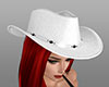 Cowgirl Hat White