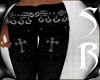 gothic cross jeans
