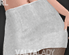 V| Grey Suede Skirt