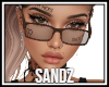 S. Brown Glasses