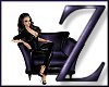 Z Black Violet Chair V1