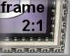 ornate silver frame 2:1