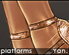Y: sequin platforms