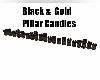 Black&GoldPillarCandles
