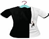 Painter Tee Black White