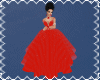 (IZ) Ball Gown Red