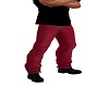 Pantalon jeans  rouge