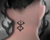 $. Neck Tattoo - Berserk