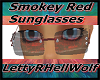 Smokey Red Sunglasses