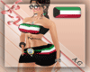 Kuwait Flag Outfit