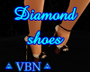 Diamond shoes brown