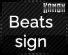 MK| Beats Sign G/B