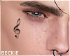 Face Tat - Music Note