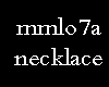mmlo7a necklace