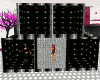black & silver dance box