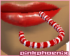 Candy Cane Red/White