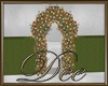 Flowered Arch & Wall
