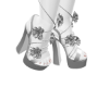 Fashion & Silver Heels
