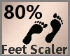 Foot Scaler 80% F