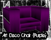 Art Deco Chair {Purple}