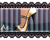 Ae - lace heels (peach)