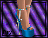 Jasmin heels blue