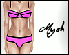 & Pink Bikini L