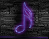 Neon Musical Note