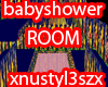 N$~pooh babyshower room